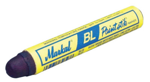 Markal Paintstik BL Markers, 11/16 in, Blue, 12/DOZ, #80725