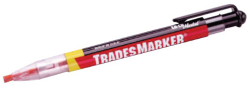 Markal Trades Marker All Purpose Marker, Orange; White; Yellow; Black; Red,, 1/SET