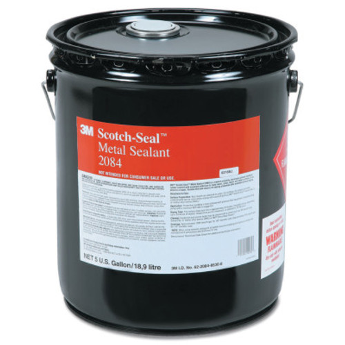 3M Scotch-Seal Metal Sealant 2084, Tube, Aluminum, 5/PA
