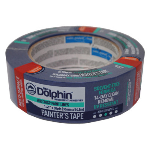 Linzer Professional Painters Blue Masking Tape, 1-1/2 in X 60 yd, 1/RL