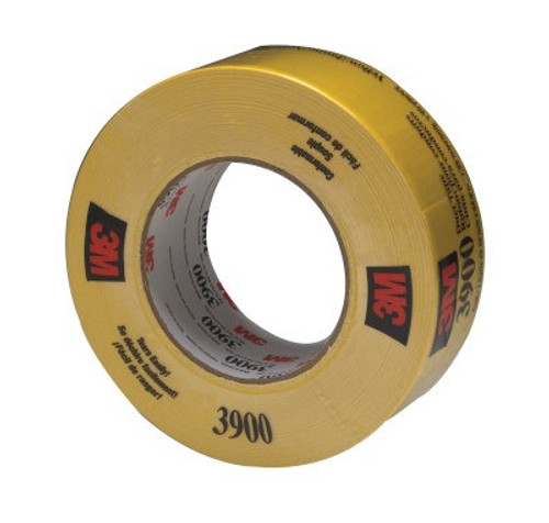 3M Duct Tapes 3900, Yellow, 5 1/2 in x 5 1/2 in x 7.7 mil, 24 RL/CA