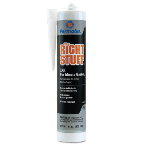 Permatex the Right Stuff Gasket Maker, 10.1 oz Cartridge, Black, 1/EA