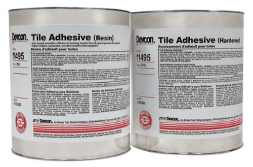 Devcon Tile Adhesives, 20 lb, Light Grey, 1/EA