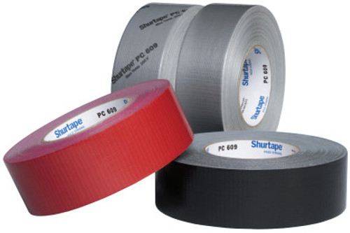 Shurtape Industrial Grade Duct Tapes, Silver, 2 in x 60 yd x 10 mil, 24/CS