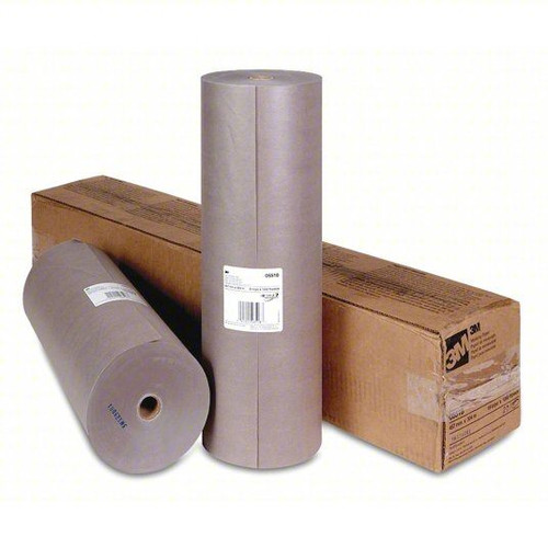 3M Steel Gray Masking Paper, 6 in X 1,000 ft, 6/CA