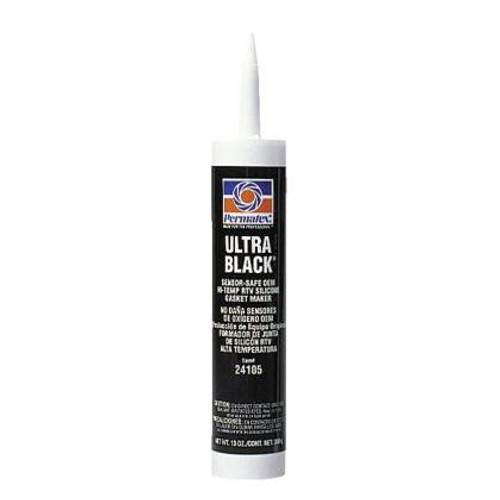 Permatex Ultra Series RTV Silicone Gasket Maker, 13 oz Cartridge, Black, 1/EA Permatex Ultra Series RTV Silicone Gasket Maker, 13 oz Cartridge, Black, 1/EA