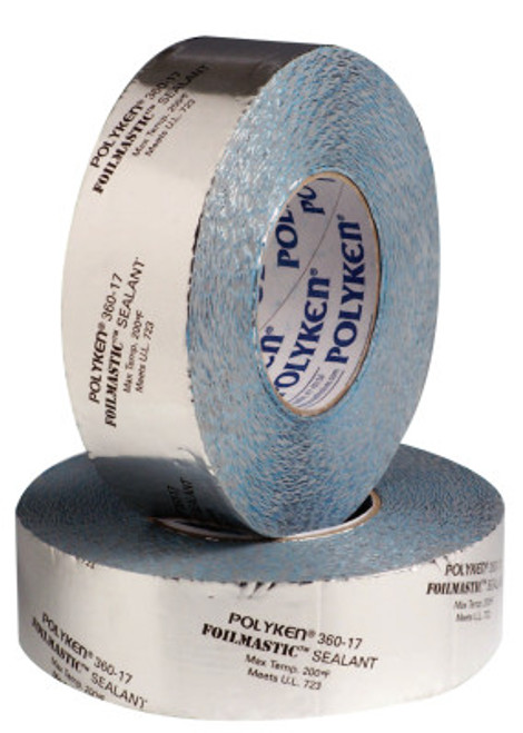 Berry Global Premium Dead-Soft Foil Tapes, 6 in X 30 ft, 45 mil, Aluminum, 1/ROL