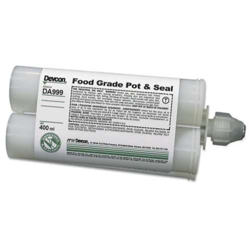 Permatex Food Grade Pot & Seal, 400 mL Cartridge, White, 6/CA