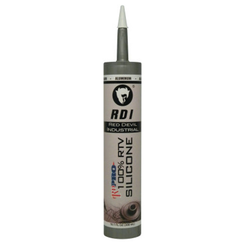 Red Devil RD PRO Industrial Grade RTV Sealants, 9 oz Cartridge, Gray, 12/CT