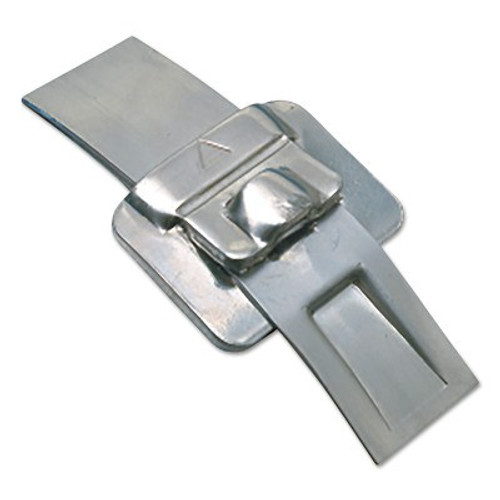 Band-It Ultra-Lok Buckles, 1/2 in, Stainless Steel, 100/BX, #UB2549