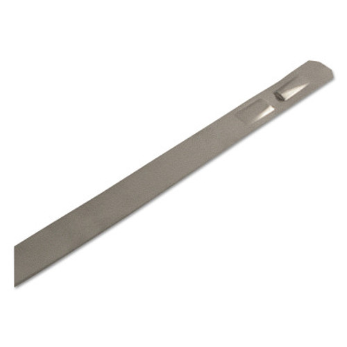 Band-It Ultra-Lok Free End Bands, 1/2 x 96 in, 0.03 in Thick, Stainless Steel, 25/BX, #UL1096