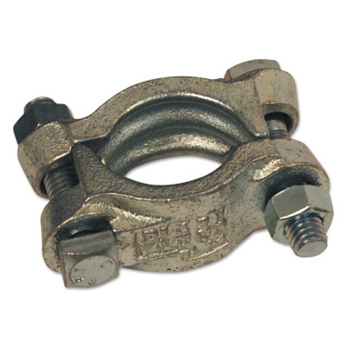 Dixon Valve Double Bolt Hose Clamps, 2 3/4"-3 1/16" Hose OD, Malleable Iron, 20/Bx, 20/BOX, #DL306