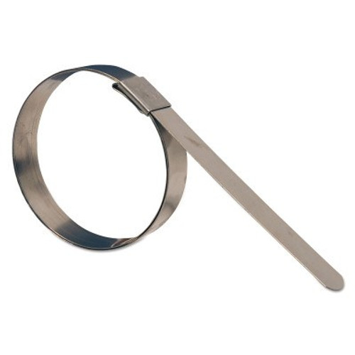 Dixon Valve F Series Center Punch Band Clamps, 3 1/2" Hose ID, Galvanized Steel, 50/BOX, #F14