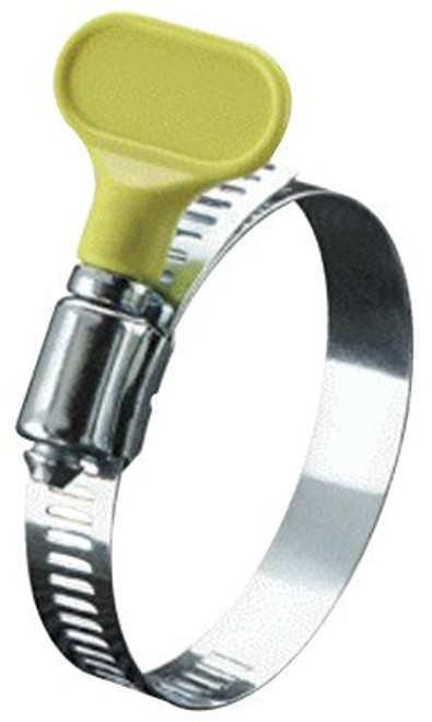 Ideal Turn-Key Hose Clamps, 1/4"-7/8" Dia, 5/16"W, Stainless Steel, 1/CG, #6Y004V