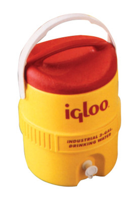 Igloo 400 Series Coolers, 5 gal, Red; Yellow, 1 EA, #451