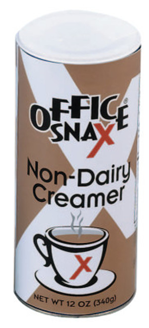 Office Snax Creamer Canisters, 12 oz, 24/CA, #OFX00020CT