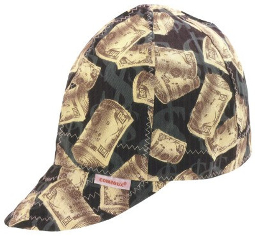 Comeaux Caps Deep Round Crown Caps, Size 7 1/2, Camouflage, 1/EA, #21712C