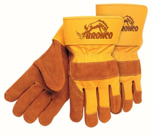 MCR Safety Premium Side Split Cow Gloves, Large, Select A Side Leather, 12 Pair, #1680 MCR Safety Premium Side Split Cow Gloves, Large, Select A Side Leather, 12 Pair, #1680