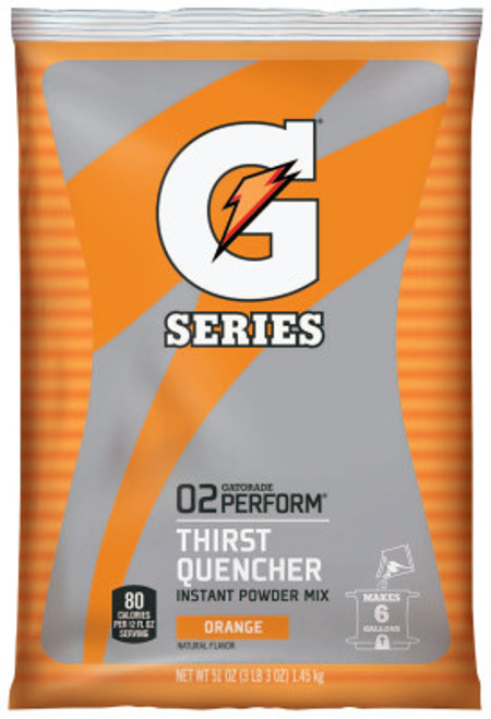 Gatorade Instant Powder, Orange, 51 oz, Pack, 14/CA, #3968