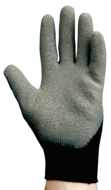 Kimberly-Clark Professional G40 Latex Coated Gloves, 8, Black/Gray, 12 Pair, #97271