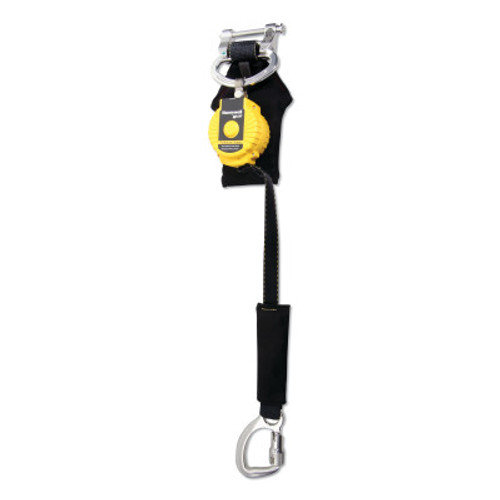 Honeywell TurboLite? Flash Std Series Personal Fall Limiter, 6 ft, Twin, Steel Locking Swivel Snap Hooks, Quick-Connect, 420 lb, 1/EA, #MFLAF256FT