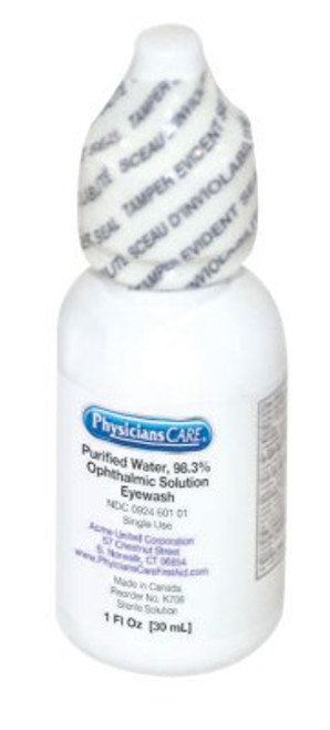 First Aid Only Eye Flush Bottles, 1 oz, 1/EA, #K708 First Aid Only Eye Flush Bottles, 1 oz, 1/EA, #K708