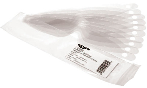 Honeywell V-Maxx Clear Peel-Off Goggle Cover, 10/PK, #11250860