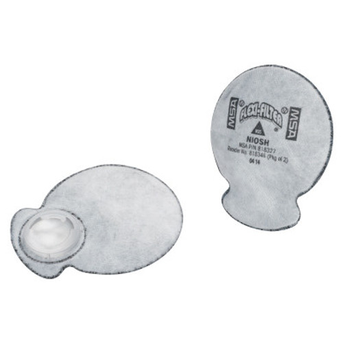 MSA Flexi-Filter Pads for AdvantageRespirators, N95, 2/PK, 2/PK, #818346