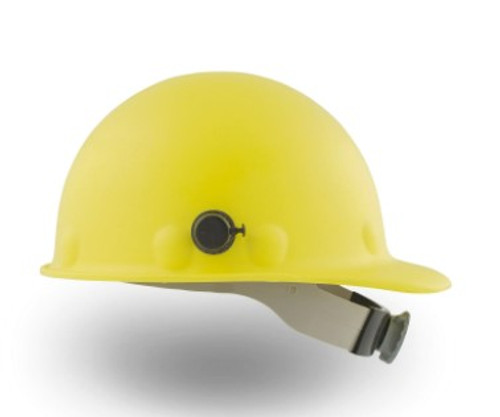 Fibre-Metal by Honeywell P2 Series Roughneck Hard Cap, SuperEight SwingStrap w/Quick-Lok, Yellow, 1/EA, #P2AQSW02