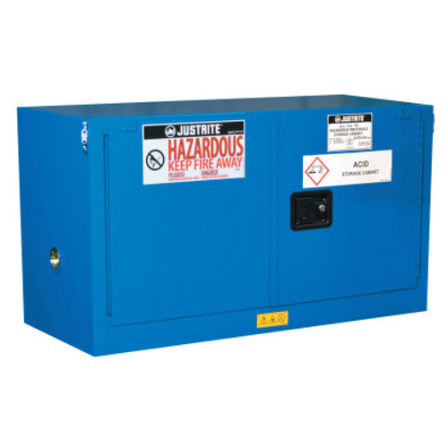 Justrite ChemCor Piggyback Hazardous Material Safety Cabinet, 17 Gallon, 1/EA, #8617282