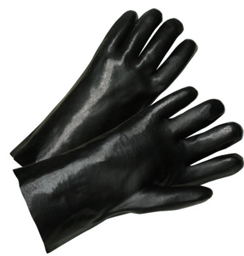 Anchor Products 12 in Long PVC Coated Gloves, Black, 12 Pair, #1027