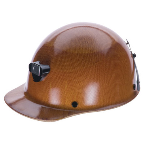 MSA Skullgard Protective Caps and Hats, Staz-On, Cap, Lamp Bracket/Cord Holder, Tan, 1/EA, #460409