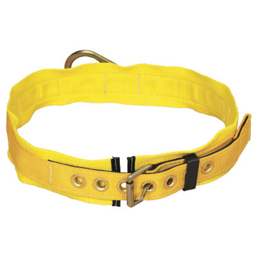 Capital Safety Tongue Buckle Belt, Back D-ring, 3 Pad, X-Small, 1/EA, #1000001