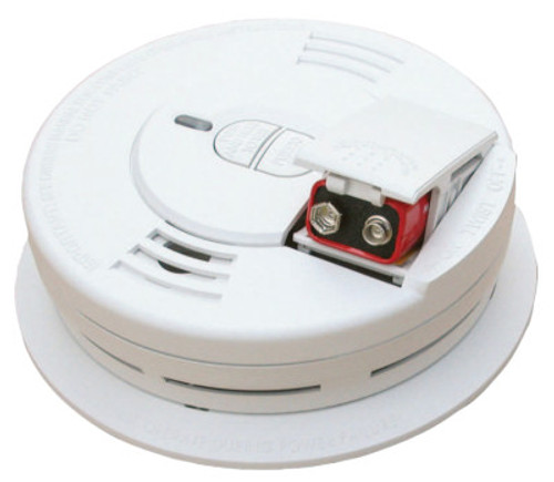 Kidde Interconnectable Smoke Alarms, With Hush and Front Battery, Ionization, 6/CA, #21006376