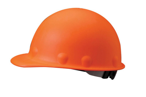 Fibre-Metal by Honeywell Roughneck P2 Cap Style Hard Hats, 8 Point, Cap, Orange, 1/EA, #P2ARW46