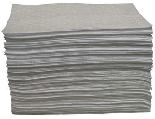 Anchor Products Oil-Only Sorbent Pads, Light-Weight, Absorbs 17 gal, 15 in x 17 in, 1/BA, #ABBPO500