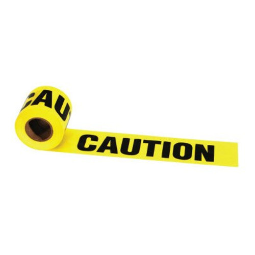 Irwin Strait-Line® Barrier/Caution Tape, 3" x 300 ', #IR-66200 (8/Pkg)