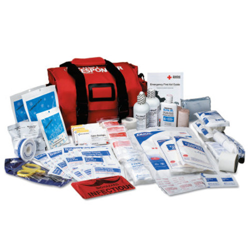 First Aid Only First Responder Kits, 100 Denier Cordura Bag, 150 Piece, Portable, 1/EA, #520FR