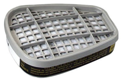 3M 6000 Series Gas /Vapor Cartridges, Formaldehyde/Organic Vapor, Olive/Black, 2 CQ/PK, #7000001936