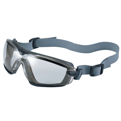 Bolle Cobra TPR Sealed Safety Goggles, CSP, Neoprene Strap, Smoke/Gray Frame, 10/BX, #40248