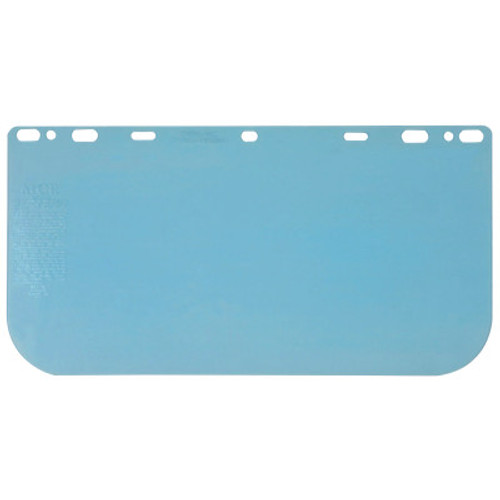 MCR Safety Regular Faceshields, Clear, Polycarbonate, 15 1/2 x 8 in, 1/EA, #181560