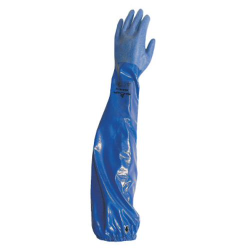 SHOWA NSK26 Nitrile-Coated Gloves, X-Large, Blue, 12 Pair, #NSK2611