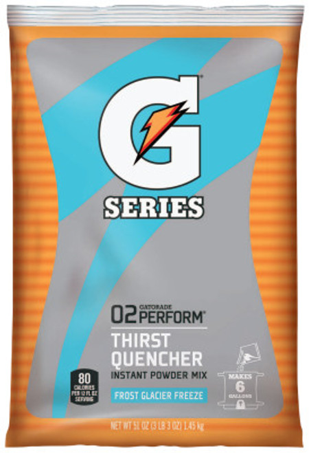 Gatorade Instant Powder, Glacier Freeze, 51 oz, Pack, 14/CA, #33676