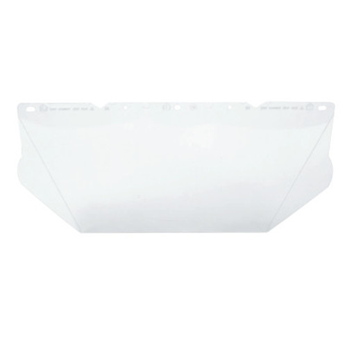 MSA V-Gard General Purpose Visors, Clear, Contoured 17" x 8" x .06" (1/Pkg.) #10115840