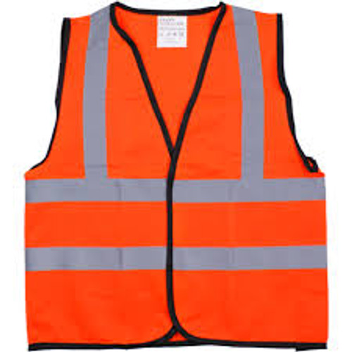 OccuNomix Class 2 Mesh Vests with 3M Scotchlite Reflective Tape, 2X-Large, Hi-Viz Orange, 1/EA, #LUXSSCOOLGO2X