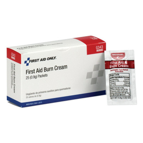 First Aid Only 24 Unit ANSI Class A+ Refill, Burn Cream, 1/BX, #G343