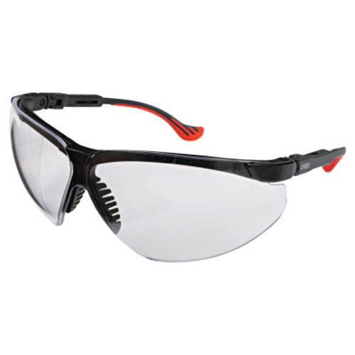 Honeywell Genesis XC Eyewear, Clear Polycarbonate Hard Coat Lenses, Black Frame, 1/PR, #S3300