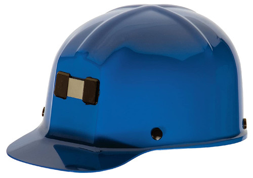 MSA Safety Comfo-Cap Hard Hat, Blue, Staz-on Suspension #91586 (1/Pkg.)