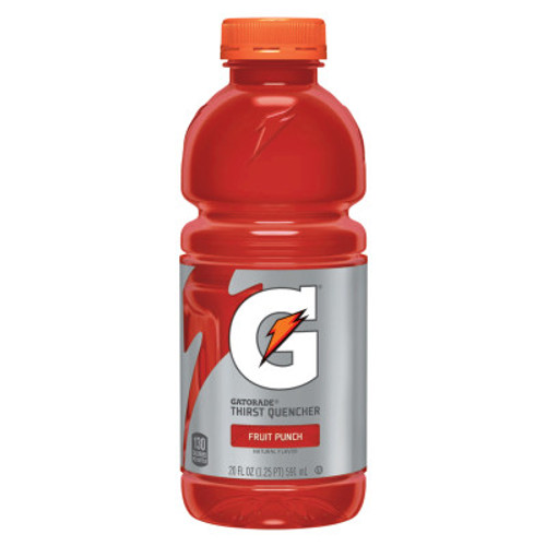 Gatorade Wide Mouth, Fruit Punch, 20 oz, Bottle, 24/CA, #32866