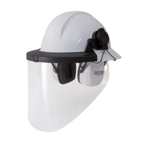 Honeywell Leightning L3H Cap Mounted Earmuffs, 26 dB, White, Cap-Mounted, 1/EA, #EM7209HL